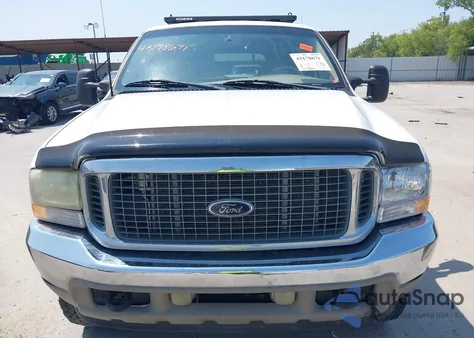 2002 Ford Excursion Limited from USA, damaged, VIN 1FMSU43F82EA39215